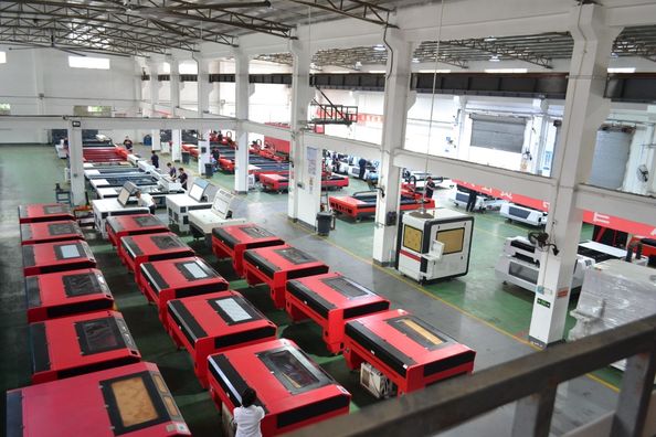 Guangzhou Hanniu laser equipment Co., Ltd. manufacturer production line