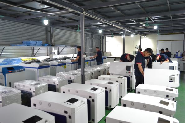 Guangzhou Hanniu laser equipment Co., Ltd. manufacturer production line