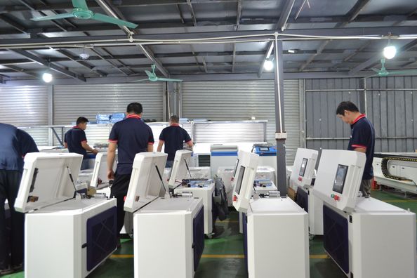 Guangzhou Hanniu laser equipment Co., Ltd. manufacturer production line