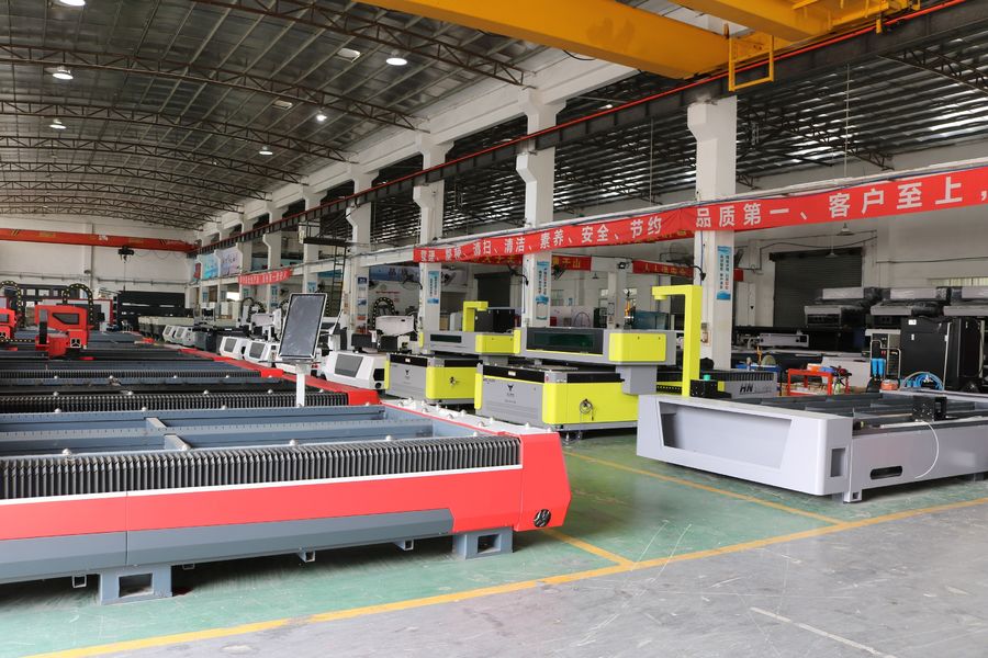 Guangzhou Hanniu laser equipment Co., Ltd. manufacturer production line