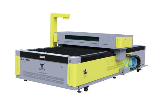 কেনা কার্যকরী কাজ এলাকা 1300x2500mm কার্বন ডাই অক্সাইড লেজার কাটিং মেশিন জল শীতল মোড সমাধান সঠিক উপাদান কাটিং চাহিদা জন্য অনলাইনে উৎপাদন