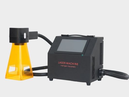 kupować OEM Przenośna maszyna do oznakowania laserowego 20w 30w 50w Maszyna do oznakowania metalu laserowego z włókna produkcja online