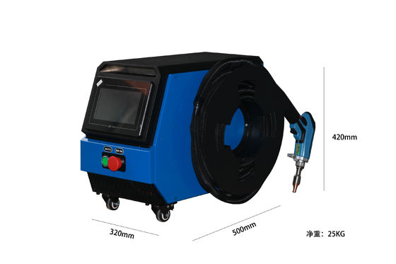 buy Four In One Handheld Fiber Laser Welding Machine 800W Air Cooling online manufacture