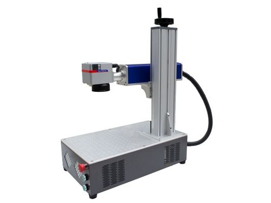 buy Desktop Metal Fiber Laser Marking And Engraving Machine 20W 110*110mm online manufacture