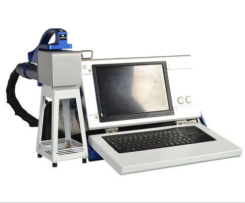 comprare Macchina di marcatura laser portatile con raffreddamento dell'aria Macchina di marcatura laser a fibra metallica 30w fabbricazione online