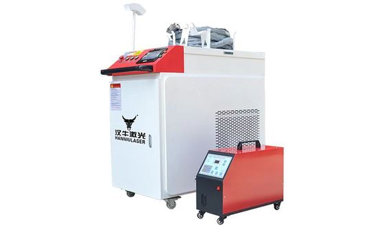 acheter Machine de soudage laser à fibre quatre en un pour métal SS CS AL 3000W fabrication en ligne