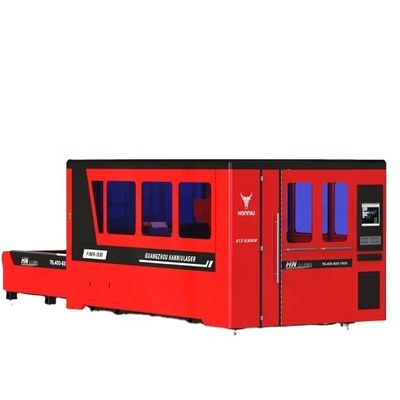 Enclosed Fiber Laser Cutting Machine 2000w 3000w 6000w CS SS Laser Cutting Machine