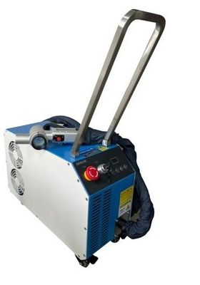 Air Cooling Laser Pulse Cleaning Machine , Fiber Laser Rust Removal Machine 500W