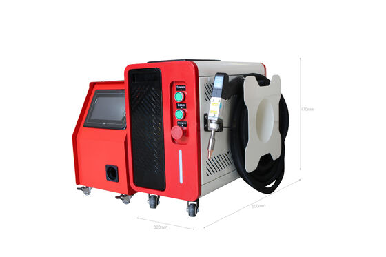 Handheld Fiber Laser Welding Machine Outdoor Welder For Metal SS CS AL 800w 1200w 1500w